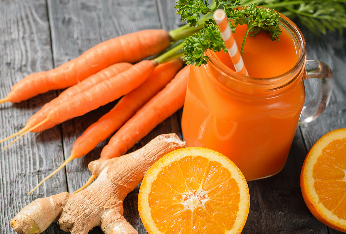 Orange-Carrot Ginger Detox 